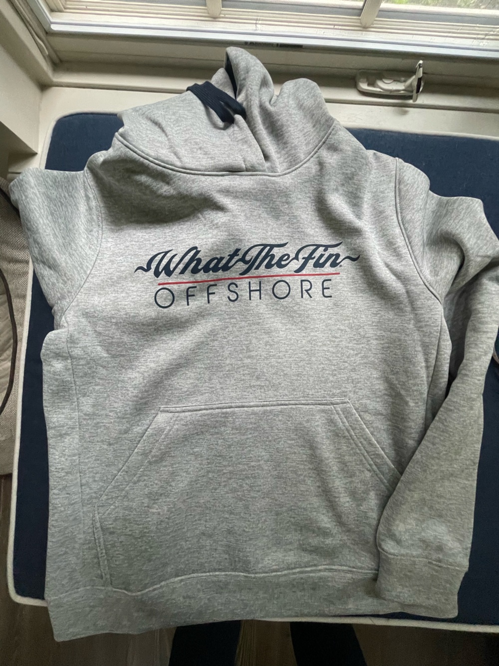 Offshore Gray Men's Hoodie